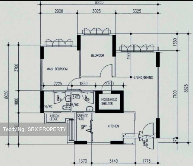 Blk 869A Tampines Greenwood (Tampines), HDB 3 Rooms #528084561